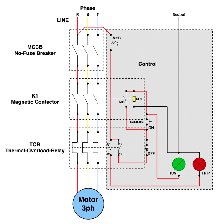 Contactor Wiring Diagram